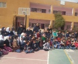 المركز المتنقل ينظم عدة فعاليات توعية بمدرسة أبو العرقان المختلطة في الخليل