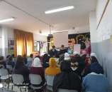 الشرطة تنظم سلسلة محاضرات لمدرسة ظافر المصري بنابلس
