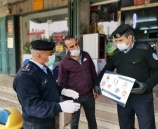 لشرطة تنظم حملات توعوية ضد فيروس كورونا في بيت لحم 