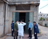 الشرطة تنشر التوعية  من فايروس كورونا في  بلدة عزون عتمه  بقلقيلية 