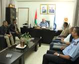 الشرطة والتنمية الاجتماعية يبحثان سبل التعاون المشترك في اريحا .