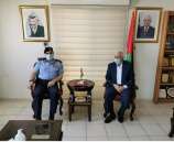 اللواء حازم عطا الله مدير عام الشرطة يلتقي محافظ بيت لحم ويزور مديرية شرطة المحافظة 