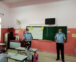 الشرطة تنظم يوما توعويا لعدد من المدارس حول فايروس كورونا في قلقيلية