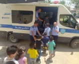 الشرطة ومركز الطفل ينظمان يوماً مفتوحاً للأطفال في أريحا