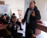 محاضرات لطلبة مدارس بلدة عنزا في جنين 