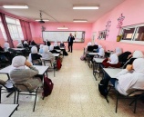 محاضرات توعوية في مجالات الجرائم الإلكترونية والابتزاز الالكتروني لطالبات مدرسة بنات ثانوية في رام الله.