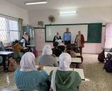 إستهداف 200 طالبة حول التوعية الشرطية للابتزاز الالكتروني في مدارس بلعا شرق طولكرم