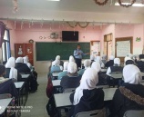 تنظيم محاضره (حول العنف المبني على النوع الاجتماعي ) لطالبات مدرسة اكتابا الثانوية في طولكرم 