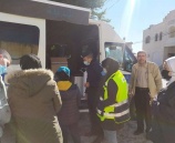 الشرطة والصحة تستهدفان بلدة دير استيا بحملة التطعيم كورونا في سلفيت 