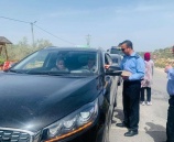 الشرطة ومفتي المحافظة والأوقاف يوزعون المصاحف في سلفيت