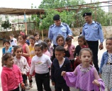 الشرطة تنظم يوم ترفيهي لأطفال روضتي نور الهدى وأشبال فلسطين  في جنين
