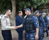 الشرطة تشارك المواطنين باستقبال عيد الأضحى المبارك