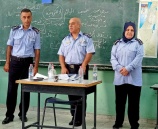 الشرطة تقدم التوعية الأمنية  للخيمات الصيفية في قلقيلية