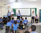 الشرطة تطلق برنامج التوعية المدرسية في مدارس محافظة جنين