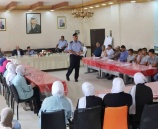 الشرطة تلتقي بأهالي بلدة بيت فجار بمحافظة بيت لحم