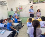 الشرطة تنظم محاضرةً حول السلامة المرورية لطلبة مدرسة بطولكرم