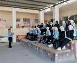 الشرطة  تحاضر بأكثر من 220 طالبة بمدرسة بنات دار صلاح الثانوية