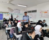 الشرطة تنظم نشاط شرطي لأكثر من 160 طالبة بمخيم الدهيشة في بيت لحم