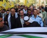 الشرطة تشارك بمسيرة ومهرجان بذكرى رحيل الرئيس ابو عمار  بطوباس 