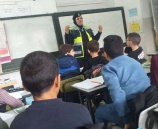 الشرطة تنظم محاضرة توعية مرورية في نابلس
