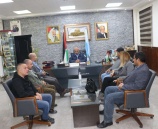 الشرطة تستقبل وفداً من جامعة القدس المفتوحة بنابلس 