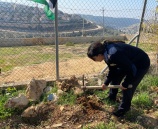 الشرطة تشارك بفعالية زراعة أشجار في مدارس ورياض أطفال بضواحي القدس