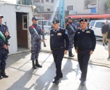 تفقد اللواء يوسف الحلو لسير العمل في مديرية شرطة محافظة طولكرم 