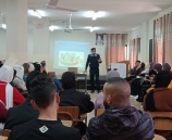 الشرطة تنظم محاضرة توعية لطلبة جامعة القدس المفتوحة  في جنين