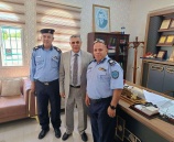 مركز الشرطة المتنقل يتواصل مع مؤسسات المجتمع المحلي في طولكرم