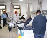 الشرطة تشارك بحملة للتبرع بالدم في قلقيلية