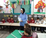 المركز المتنقل يلتقي طلاب مدرسة ابن العربي الخاصة بالخليل 