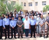 كلية فلسطين للعلوم الشرطية تستضيف طلابا من كلية الحقوق بجامعة بير زيت