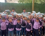 الشرطة تنظم محاضرات توعية شرطية لمدرسة في قلقيلية 