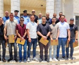 محافظة طولكرم تكرم فرع مكافحة المخدرات في شرطة المحافظة