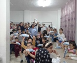 الشرطة تنظم لقاء توعية لأطفال مخيم الود والرحمة في الخليل 