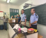 الشرطة تنظم لقاء مع طلبة مدارس وكالة الغوث في بيت لحم