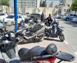 شرطة محافظة جنين تضبط 10 دراجات نارية بهدف حفظ أمن المواطن وتأمين راحته