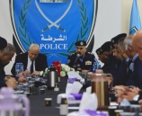 معالي وزير الداخلية اللواء زياد هب الريح  ، يزور الشرطة ويجتمع بمدير عام الشرطة وكبار ضباط الشرطة 
