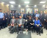 الشرطة تبحث مع مدراء البنوك آلية حفظ أمن المؤسسات المصرفية في نابلس