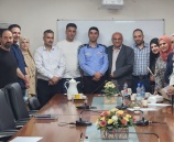 الشرطة تنظم اللقاء التوعوي الرابع للكادر العامل في سلطة الأراضي في رام الله