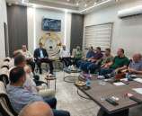 مدير شرطة طولكرم يزور البلدية وغرفة التجارة والصناعة في طولكرم