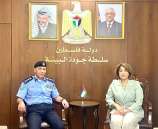 في إطار التعاون المشترك ادارة السياحه والاثار تلتقي سلطة جودة البيئة لبحث سبل حماية البيئة الفلسطينية