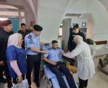 استجابة لنداء المواطنين الشرطة تتبرع بالدم في بيت لحم