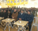 شرطة طوباس تشارك في تكريم أسرى بلدة عقابا