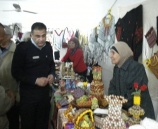 الشرطة تشارك في فعاليات افتتاح معرض المنتجات النسوية في جنين