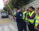 الشرطة تبدأ برنامج تدريبي حول السلامة المرورية لطلاب مدارس في رام الله
