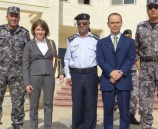 القنصل الايطالي العام يزور كلية فلسطين للعلوم الشرطية في أريحا