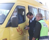 الشرطة تقوم بحملة تفقدية على حافلات النقل ومراكز رياض الاطفال في ضواحي القدس
