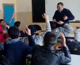 الشرطة تنظم 3 محاضرات توعية بمدارس العيزرية في ضواحي القدس.
