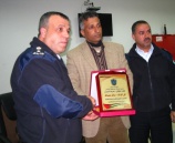 شرطة نابلس تكرم  ضباط من شرطة المحافظة